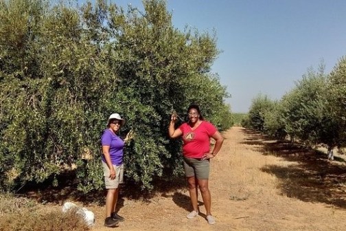 a man standing next to a tree