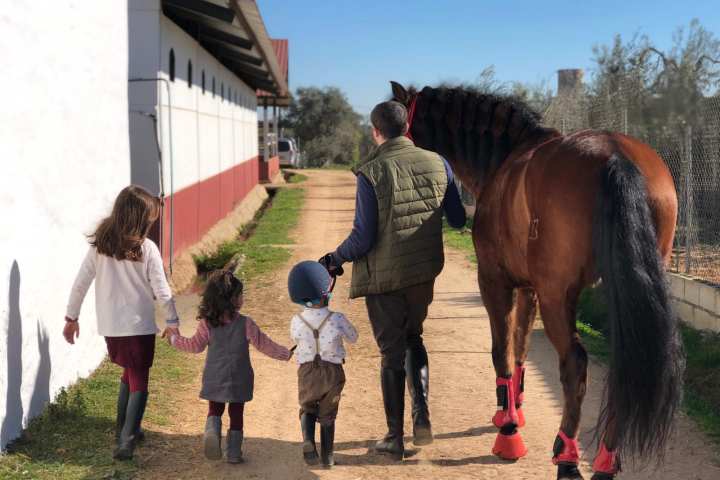 Horseback riding in Seville