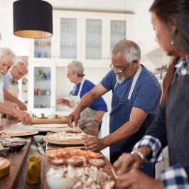 Pizza cooking class
