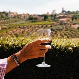 Tuscany wine tasting