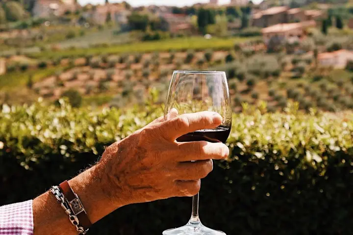 Tuscany wine tasting