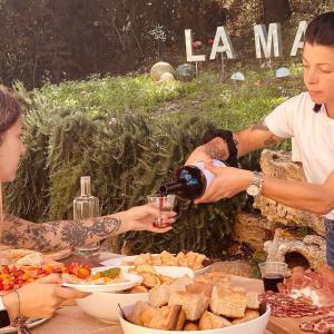 picnic vineyard in tuscania