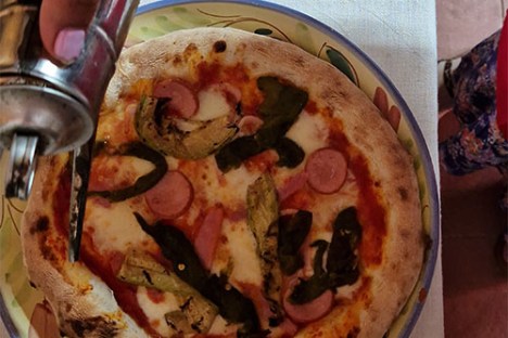 pizza cooking class in italy