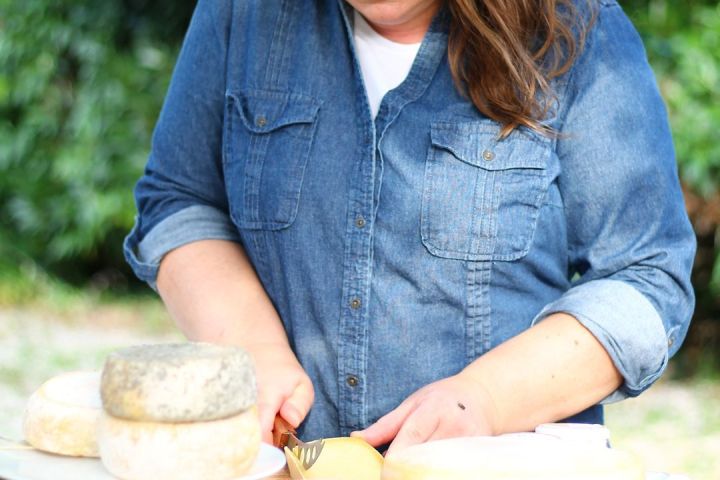 a person sitting at a table