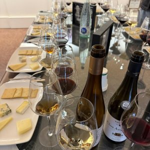 Visit with Wine & Cheese Pairing