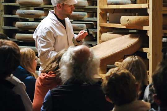 Jura Comté Cheese Maturing Cellar Tour Experience