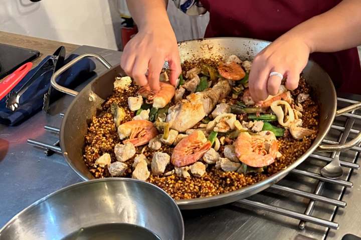 Barcelona Bespoke Paella Cooking Class Experience