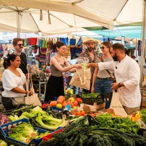 Rome Farmer’s Market & Pasta Making Experience