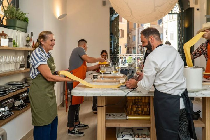 Rome Farmer’s Market & Pasta Making Experience