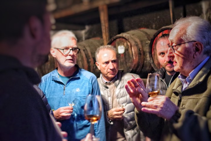 Traditional Tuscan pasta served during a wine tasting experience