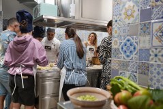 Relaxing walk through olive groves on the Sorrento Peninsula farm