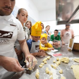 Local wine and artisanal limoncello served with the meal