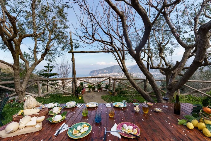 Farm-to-table cooking class with fresh local ingredients in Sorrento