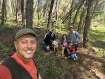Truffle hunting in italy
